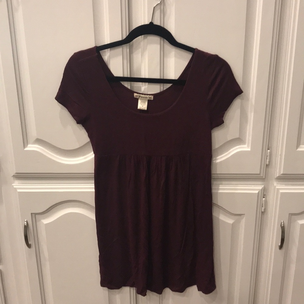 Maroon Top